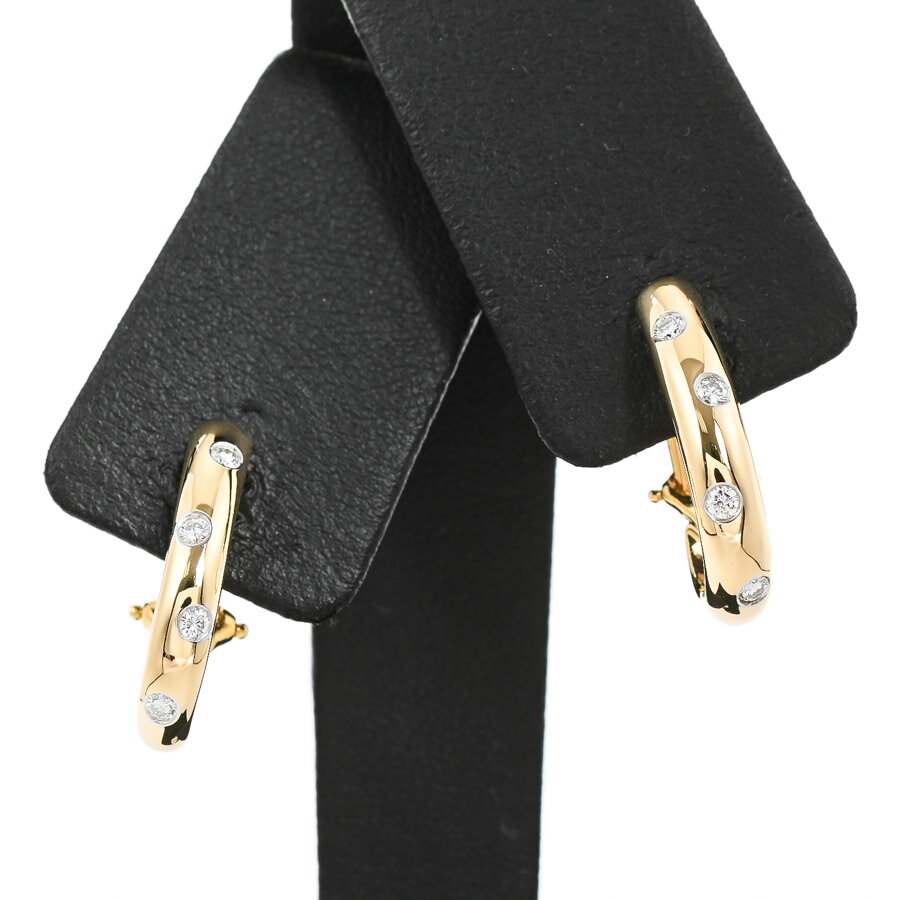 【中古】A品 ティファニー ドッツ イヤリング レディース