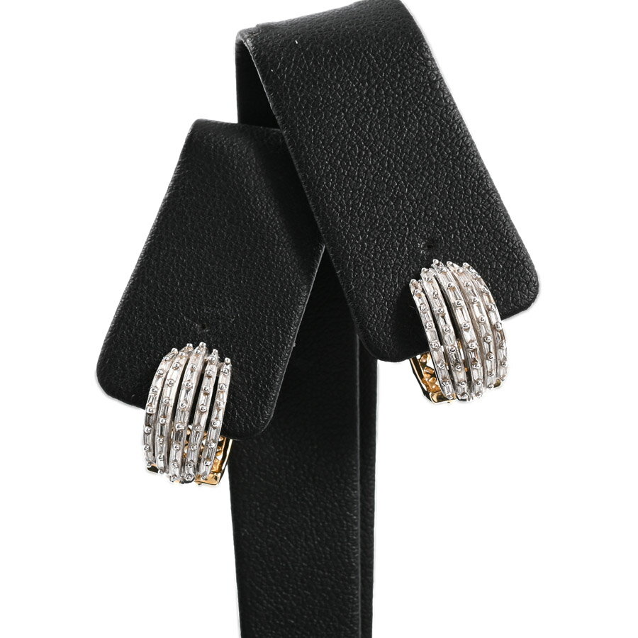 【中古】A品 ダイヤ イヤリング ダイヤ0.62/0.62ct 9.1g レディース