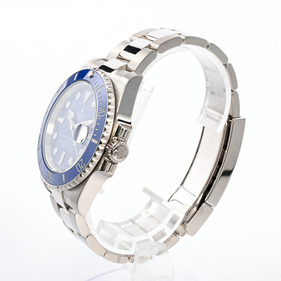 【中古】A品 ロレックス サブマリーナー 腕時計 116619LB M番 ブルー メンズ