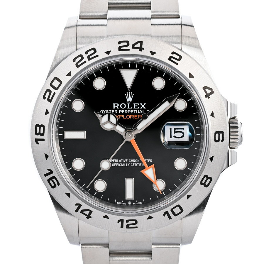 【中古】A品 ロレックス エクスプローラー2 腕時計 226570 ランダム品番 ブラック ...