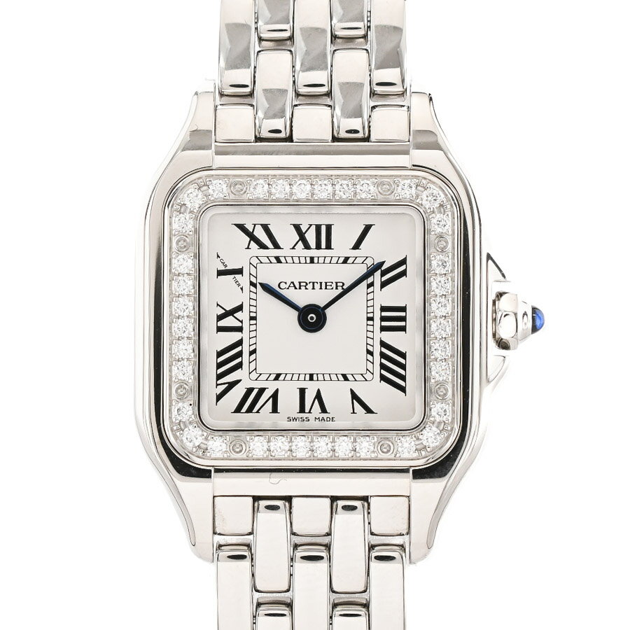 【未使用品】 カルティエ パンテール ドゥ カルティエ SM 腕時計 W4PN0016 シルバー レ ...