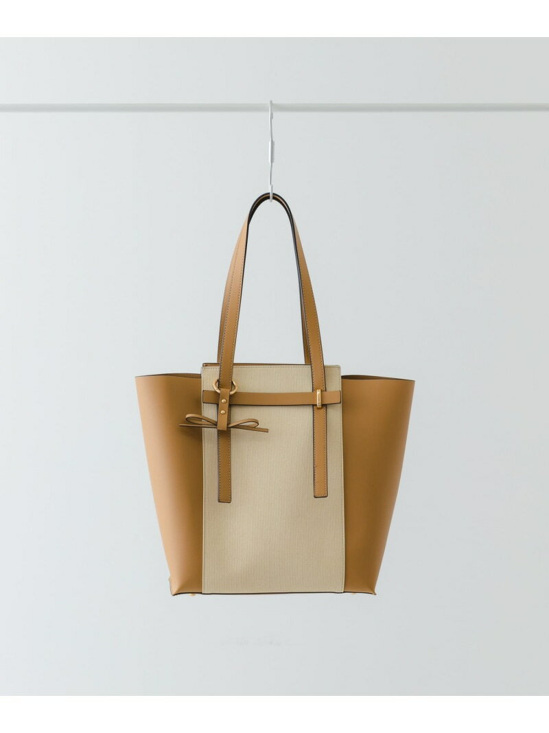 【SALE／50%OFF】キャンバスライクチャームトートバッグ RODE SKO ロデスコ バッグ トートバッグ ベー..