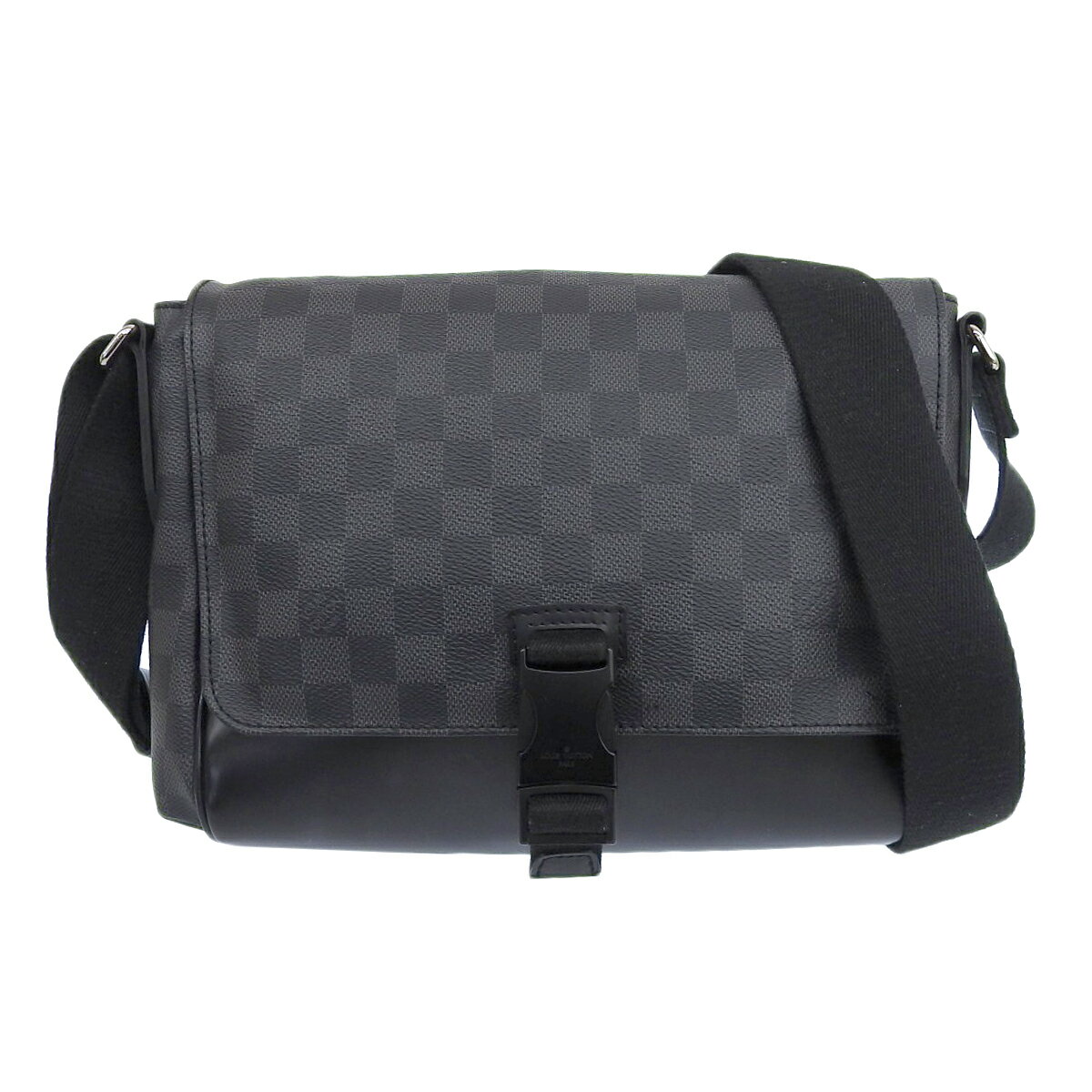 (4180) ルイヴィトン LOUIS VUITTON ダミエグラフィット メッセンジャーPM ショルダーバッグ フラップ 斜め掛け メンズ N41457 【中古】