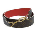 (4389) ルイヴィトン LOUIS VUITTON モノグラム ショルダーストラップ モノグラムキャンバス モノグラム×レッド レディース JO2285 【...