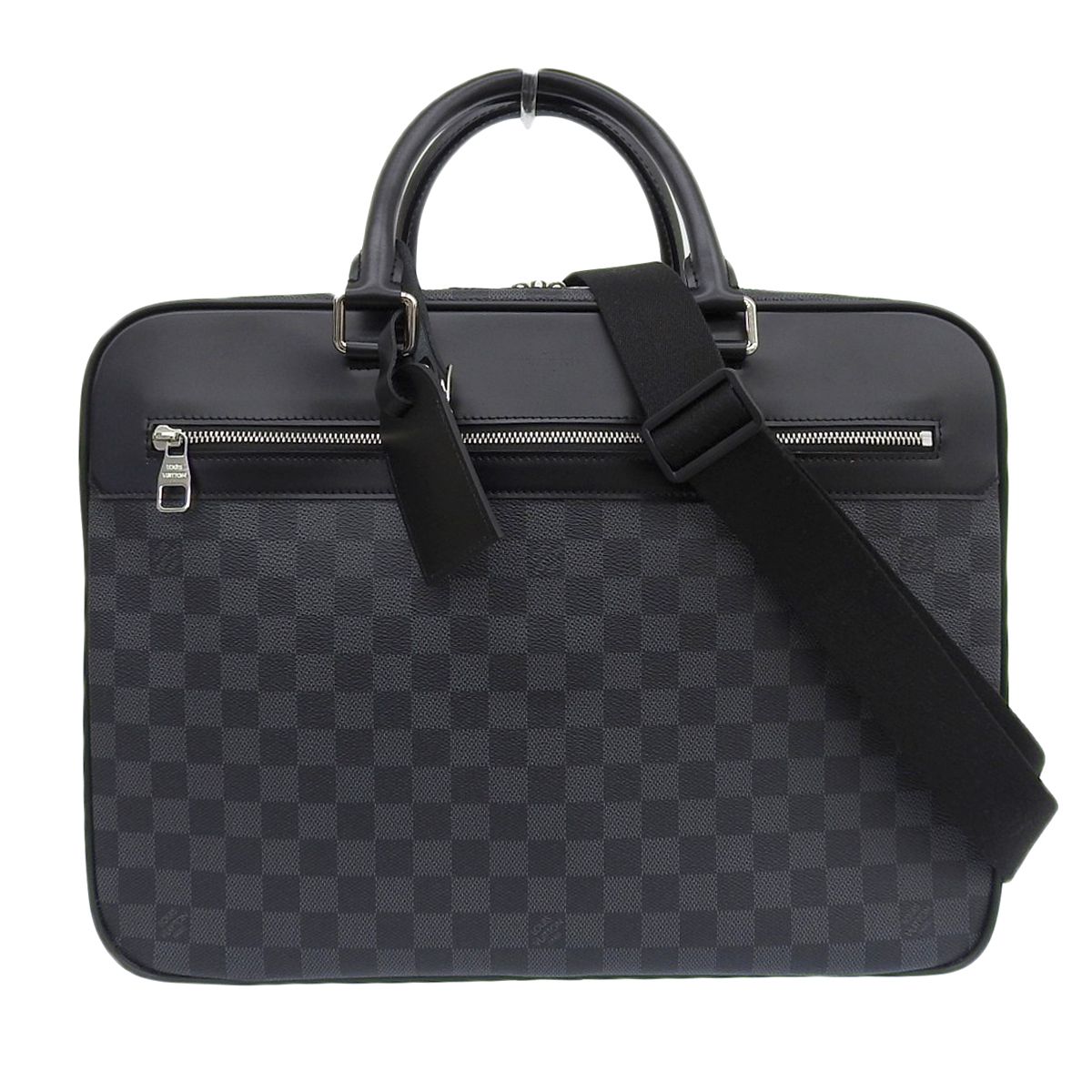 (4117) ルイヴィトン LOUIS VUITTON ダミエグラフィット オーバーナイト ビジネスバッグ ショルダーバッグ 2WAY メンズ M41004 【中古】