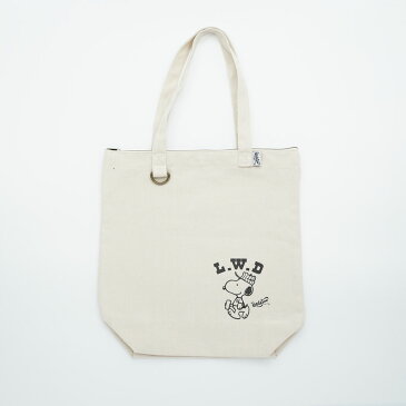 L.W.D WSP ZIP TOTE BAG ワークソン ピーナッツ ジップトートバッグ