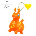 ロディ 365days ソフビ マスコット キーホルダー 7月 生まれ （1日-15日） Rody お祝い 誕生日 記念日 ギフト プレゼント キャラクター 馬 動物 かわいい おしゃれ 雑貨 子供 女性 日付入り