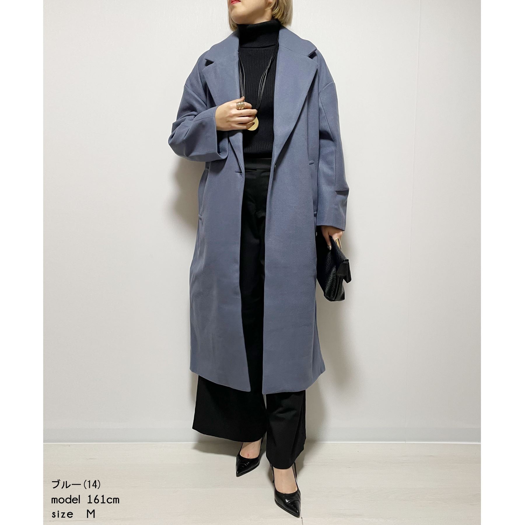 楽天市場】チェスターコート レディース（カラーブルー）（レディース