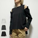 \SALE35%OFF/Tシャツ コットン オープン ショルダー ロングスリーブ 春 夏 大人 20代 30代 40代 50代(4)