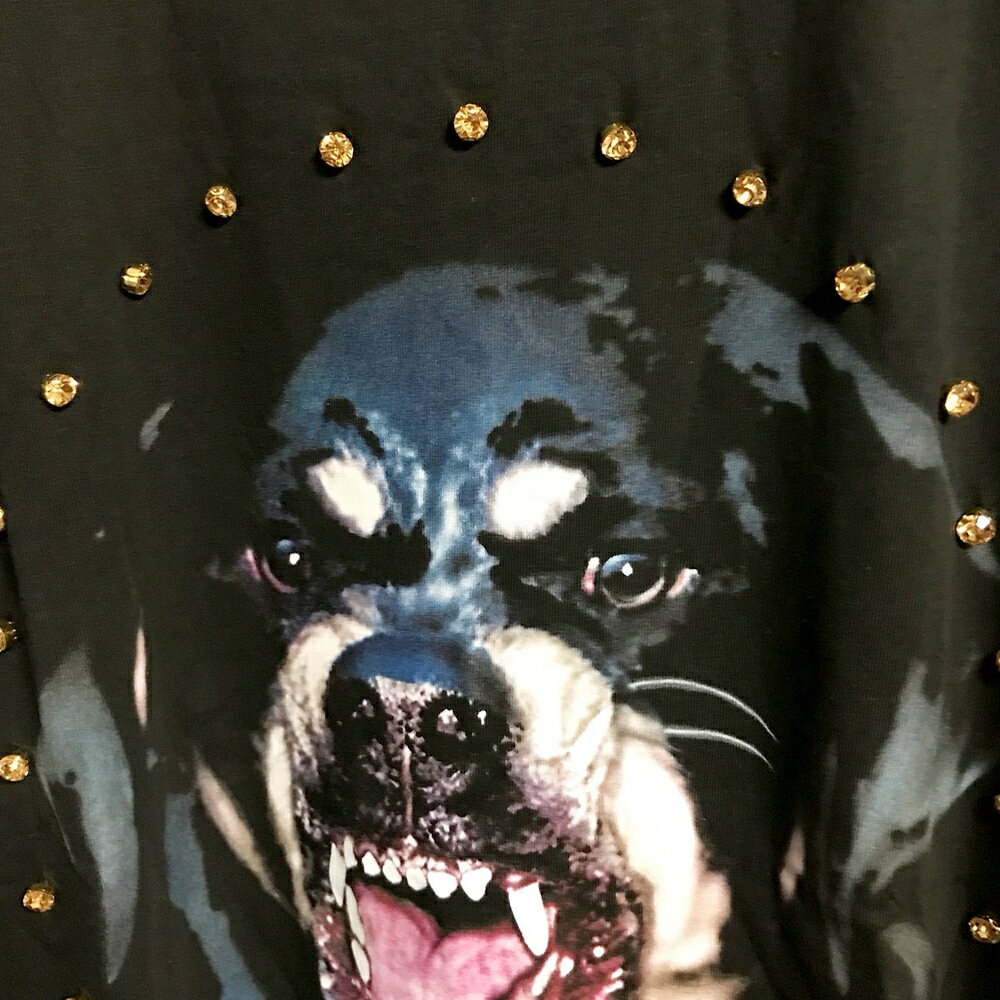ハイブランド系　アニマル　Tシャツ　ドッグ　スワロ　フリーサイズなのでどなたでも　一枚お持ちでコーデ楽チン