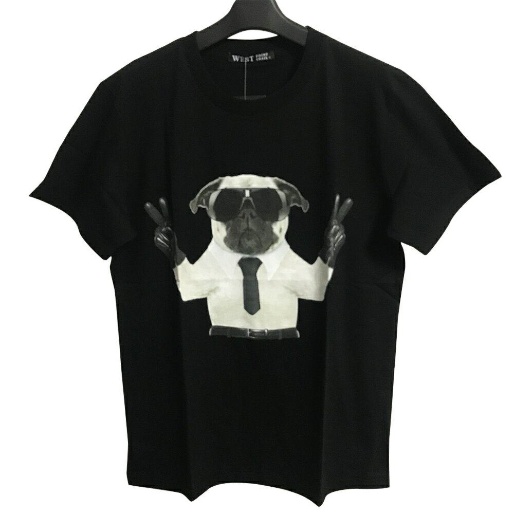 ハイブランド系　　Tシャツ　フロントデザイン　限定数　ブラック　フリーサイズなのでどなたでも　一枚お持ちでコーデ楽チンギフトギフト