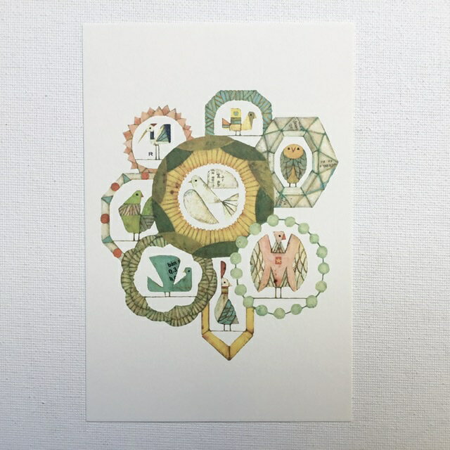 TOSHIYUKI FUKUDA　福田利之　ポストカード　ン