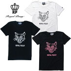 ROYAL PUSSY / ロイヤルプッシー「SCREAMER CAT BASIC TEE」Tシャツ 半袖 猫 ネコ キャット 黒 白 ブラック ホワイト ピンク メンズ レディース ロック パンク バンド プリントT 川村カオリ ギフトラッピング無料 ステージ衣装 Rogia