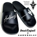 ANOVERLAY (lynch.晁直) × SMACK ENGINEER (スマックエンジニア)「Heartbeats SHOWER SANDALS」アンオー...