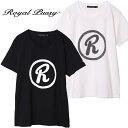 ROYAL PUSSY / ロイヤルプッシー「R 039 STITCH BASIC TEE」定番RマークTシャツ 半袖 黒 白 ブラック ホワイト メンズ レディース ロック パンク ROCK PUNK バンド シド ヴィシャス 川村カオリ ギフトラッピング無料 ステージ衣装 Rogia