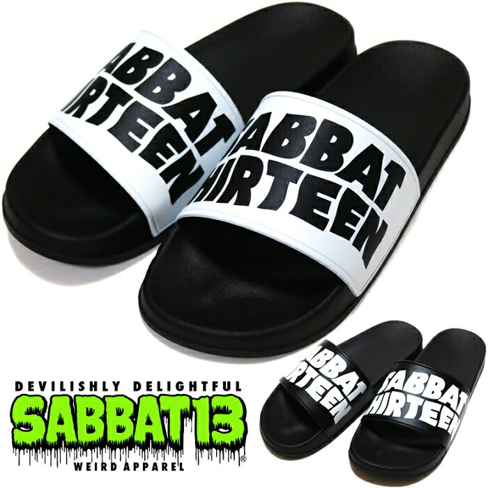 【30%OFF SALE】SABBAT13 / サバトサーティーン / サバト13「GHOST SANDAL」シャワーサンダル ビーチ スリッパ 草履 靴 シュ...