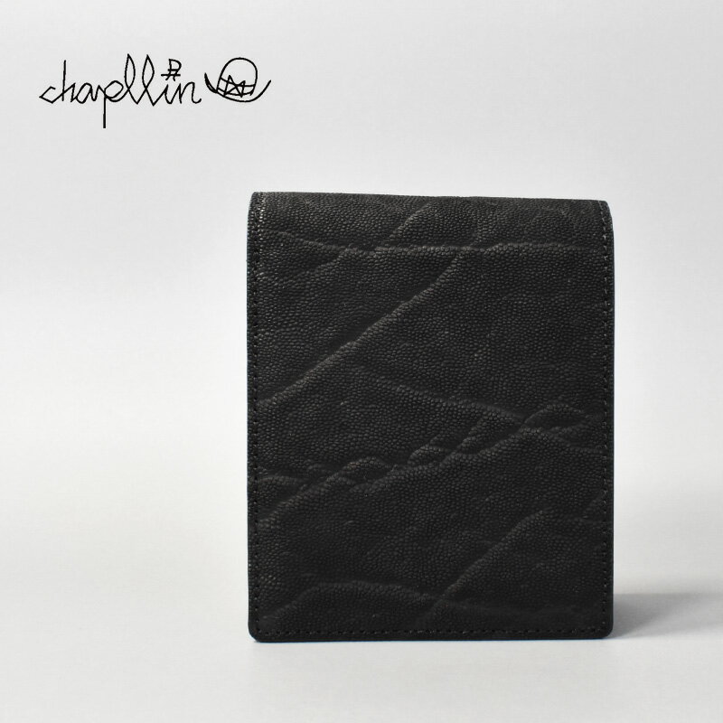 其它 - chapllin チャップリン ショートウォレット“ELEPHANT LEATHER SHORT WALLET”BLACKCPW-S-EL