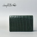chapllin チャップリン カードケース CROCODILE LEATHER CARD CASE