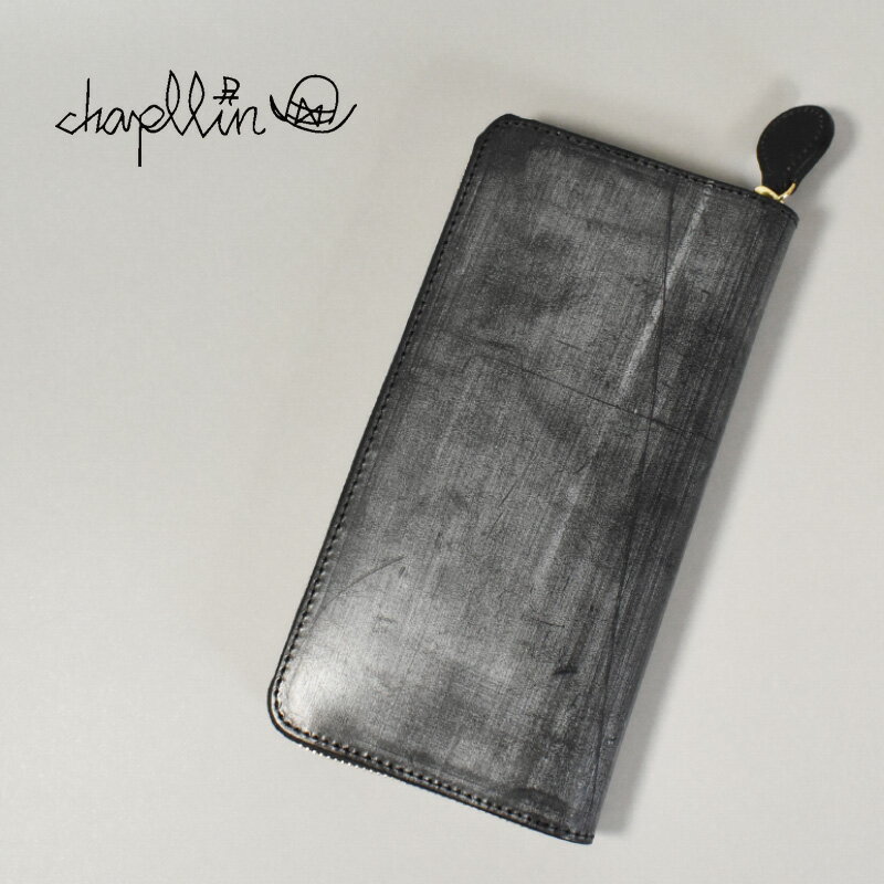 乐天商城 - 【限定カラー】chapllin チャップリンロングウォレット“BRIDLE LEATHER ROUND ZIP LONG WALLET”BLACKCPW-RZ-BRIDLE【財布 本革 ブライドル レザー ラウンドジップ ブラック】10P03Dec16【RCP】