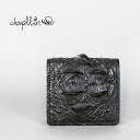 chapllin チャップリン ボックス コインケース“CROCODILE LEATHER BOX COIN PURSE”CPC-BOX-CRHB-BK(4)