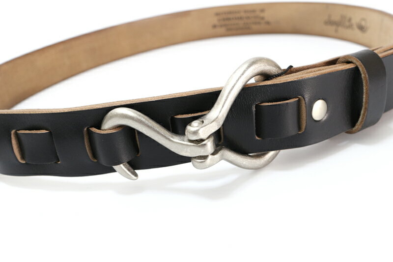 chapllin チャップリン ベルト CHROMEXCEL LEATHER HARNESS BELT CPB-HARNES-CEXDN-BK