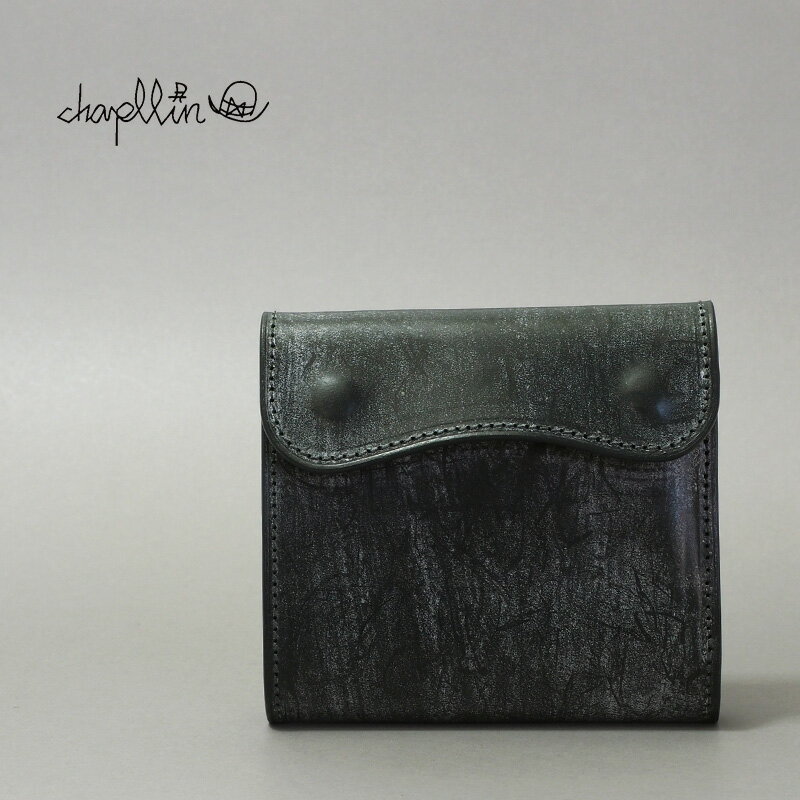 chapllin チャップリンウォレット BRIDLE LEATHER"Coinless Wallet"CPW-SMT-BRIDLE-GN