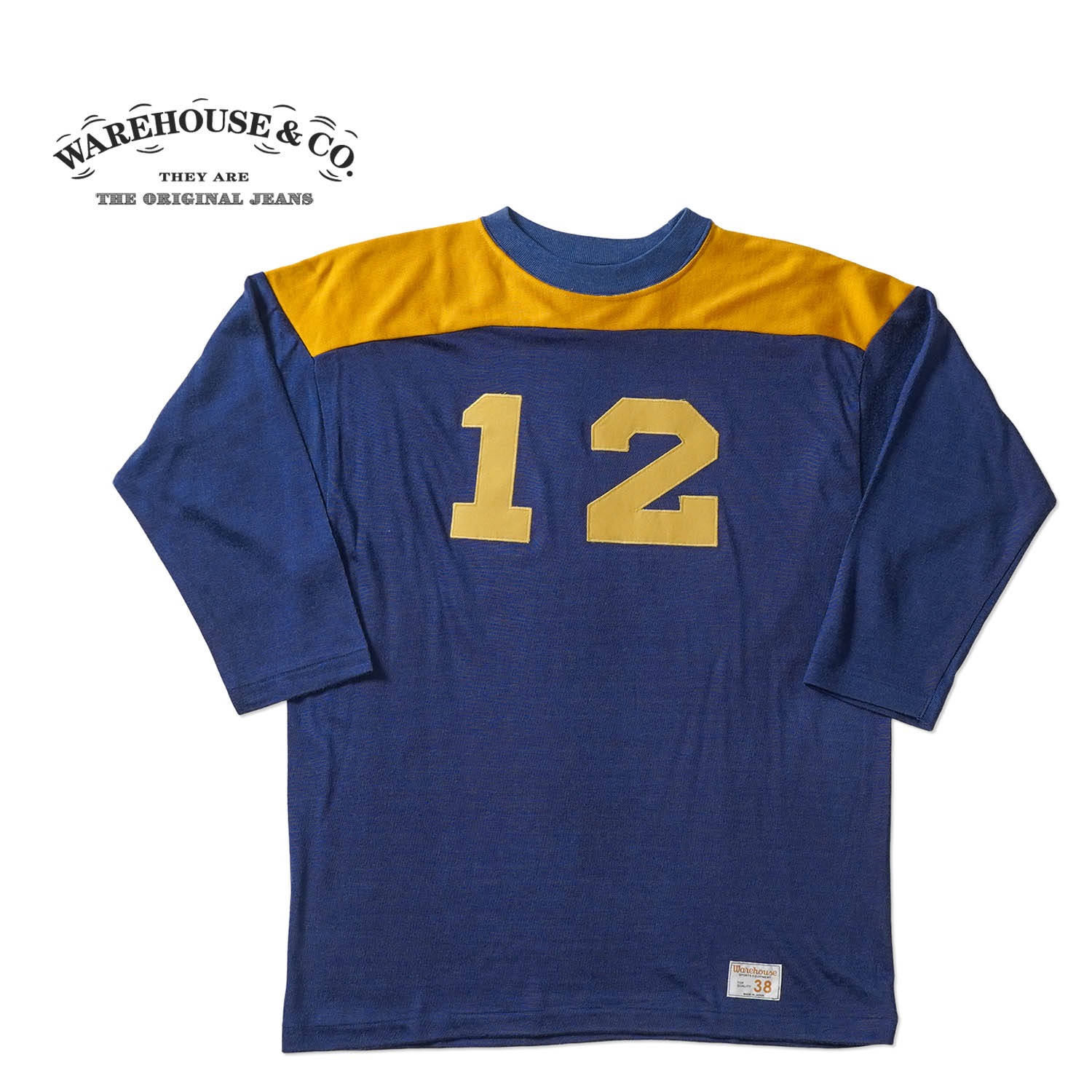 WAREHOUSE & CO. フットボールTシャツ 70 ネイビー 楽天市場】warehouse フットボールtの通販