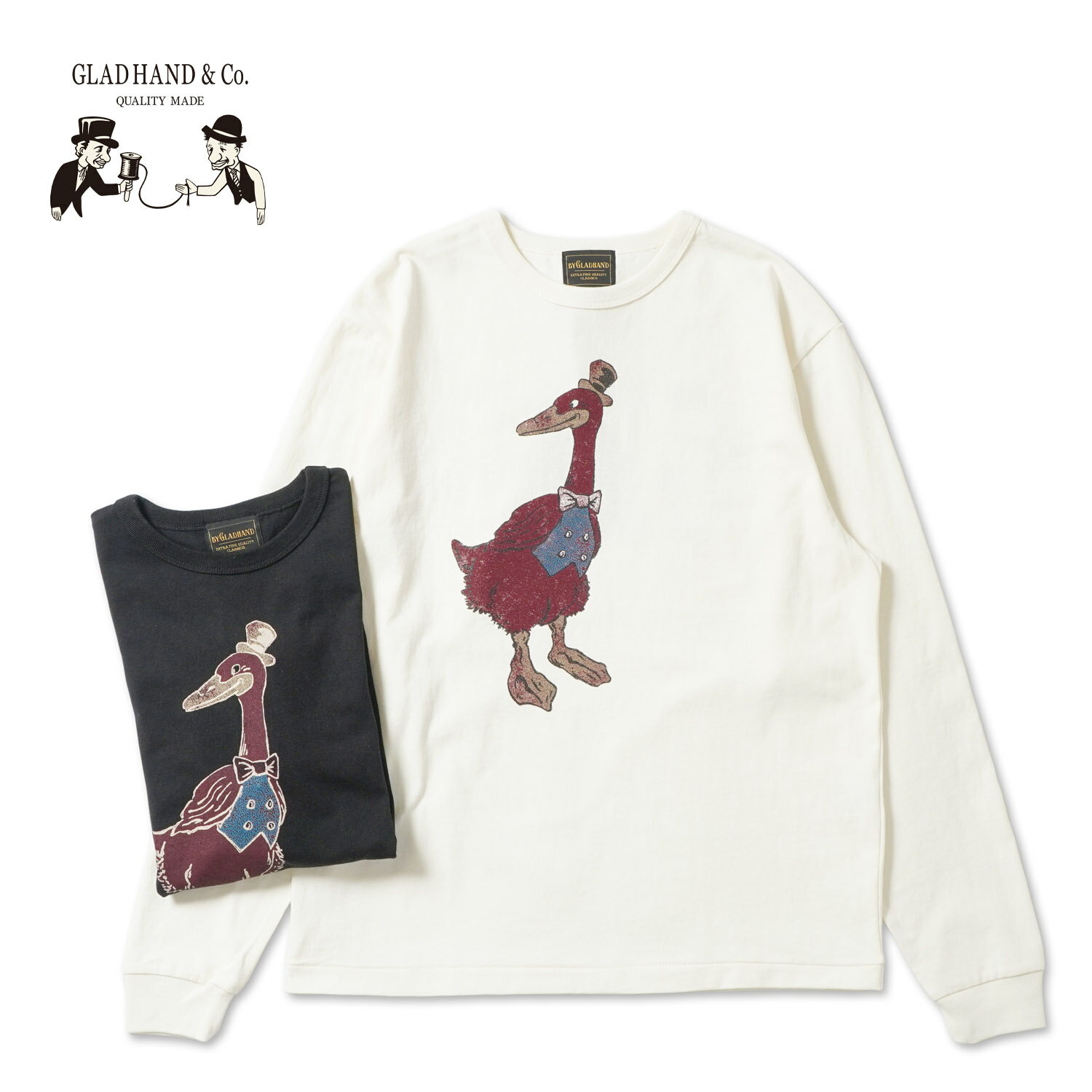 Rakuten - GLAD HAND グラッドハンド 長袖 Tシャツ