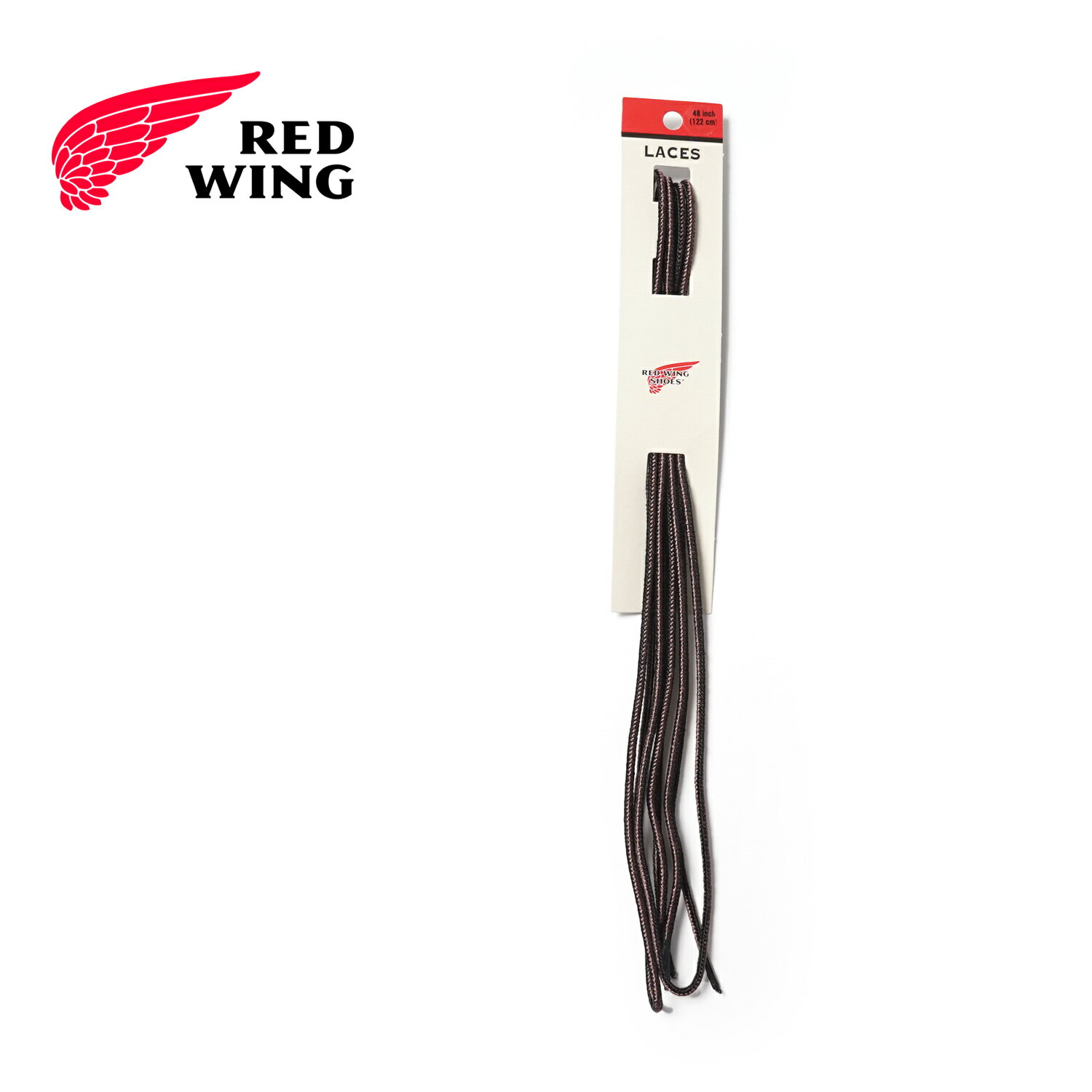 RED WING レッドウイング 靴紐“48" TASLAN LACES BLACK/BROWN”97158