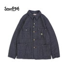 SUGAR CANE シュガーケーンジャケットFICTION ROMANCE 12oz. INDIGO COTTON TWEED WORK COAT SC15207