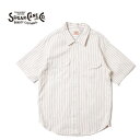 SUGAR CANE シュガーケーン半袖シャツ“COKE STRIPE WORK SHIRT” SHORT SLEEVESC38699