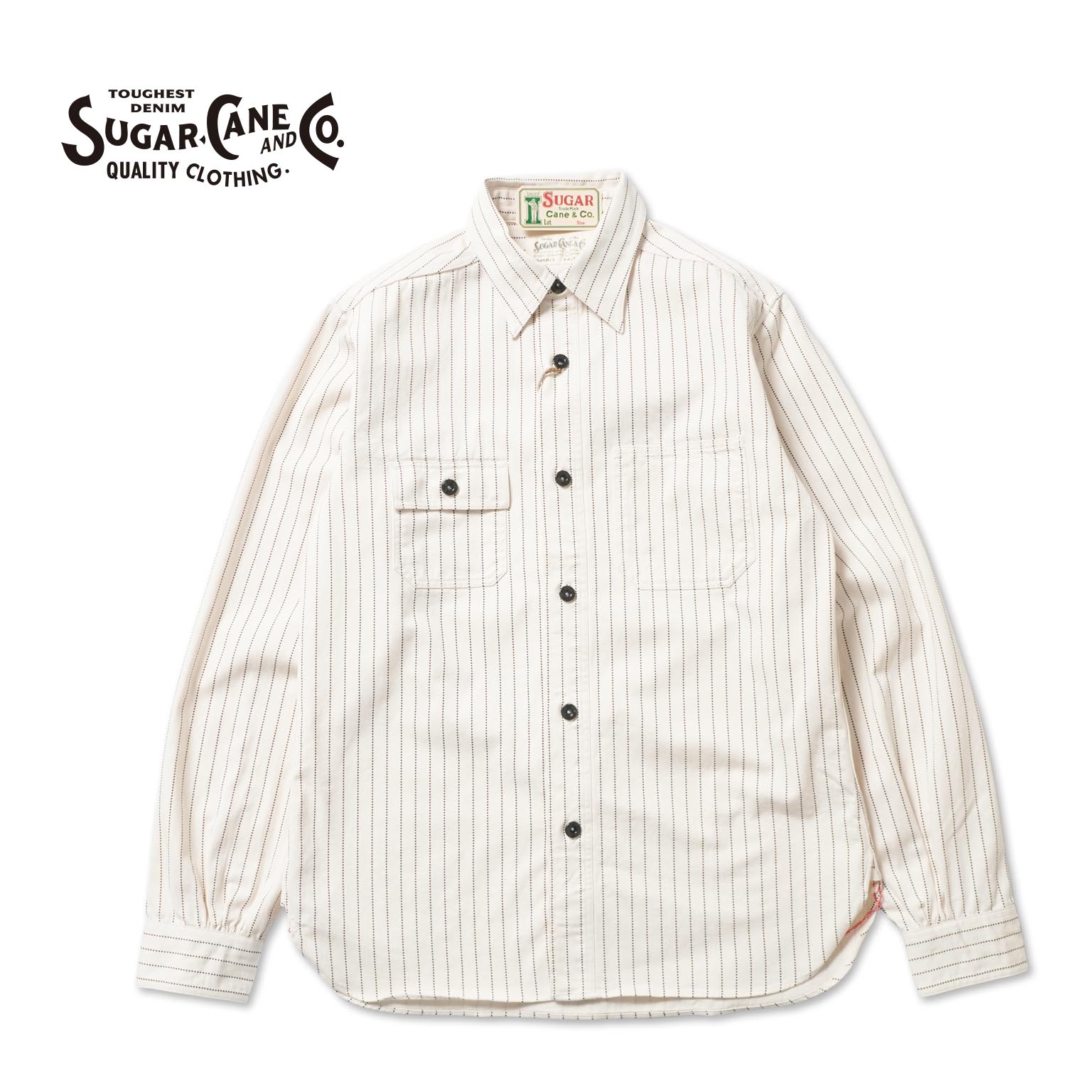 Rakuten - SUGAR CANE シュガーケーン 長袖 シャツ 