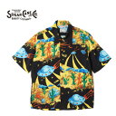 Mister Freedom x SUN SURFミスターフリーダム × サンサーフ半袖 アロハシャツROCK'N ROLL SHIRT