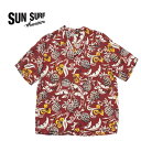 SUN SURF サンサーフ 半袖アロハシャツ“ISLAND FEELING” TOPFLIGHT BY PENNYʼS SS39022
