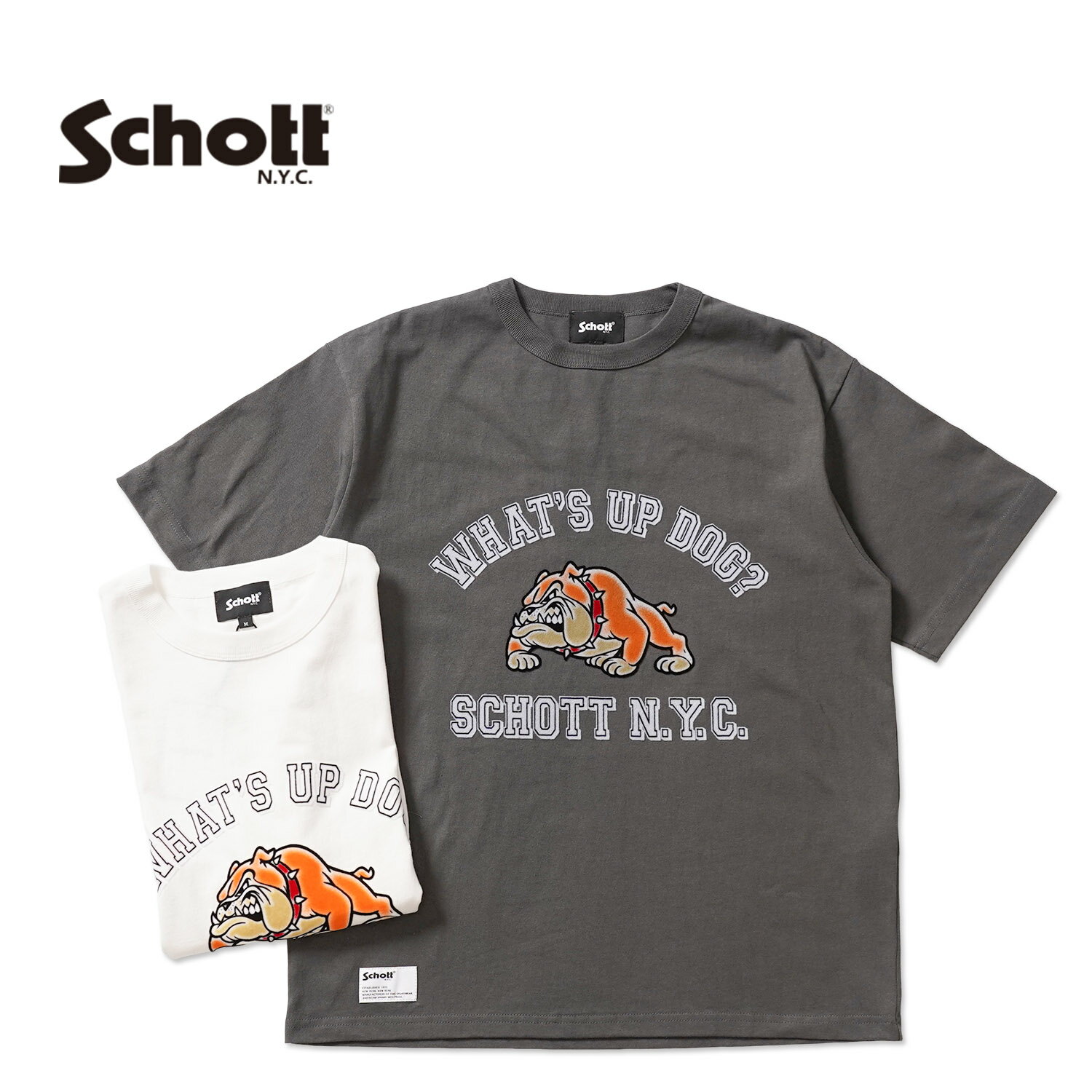 Rakuten - Schott ショット 半袖Tシャツ 