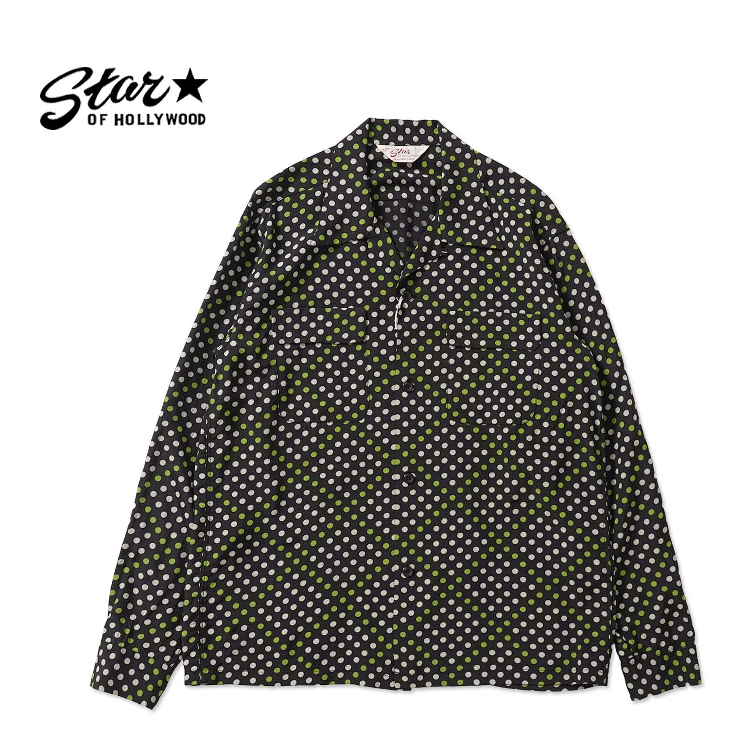 Rakuten - STAR OF HOLLYWOOD スターオブハリウッド 長袖 シャツRAYON L/S OPEN SHIRT