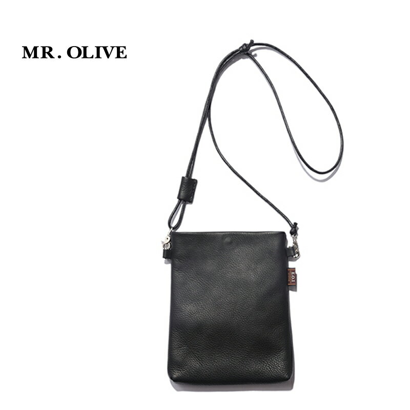 MR.OLIVE ミスターオリーブサコッシュWATER PROOF WASHABLE LEATHER