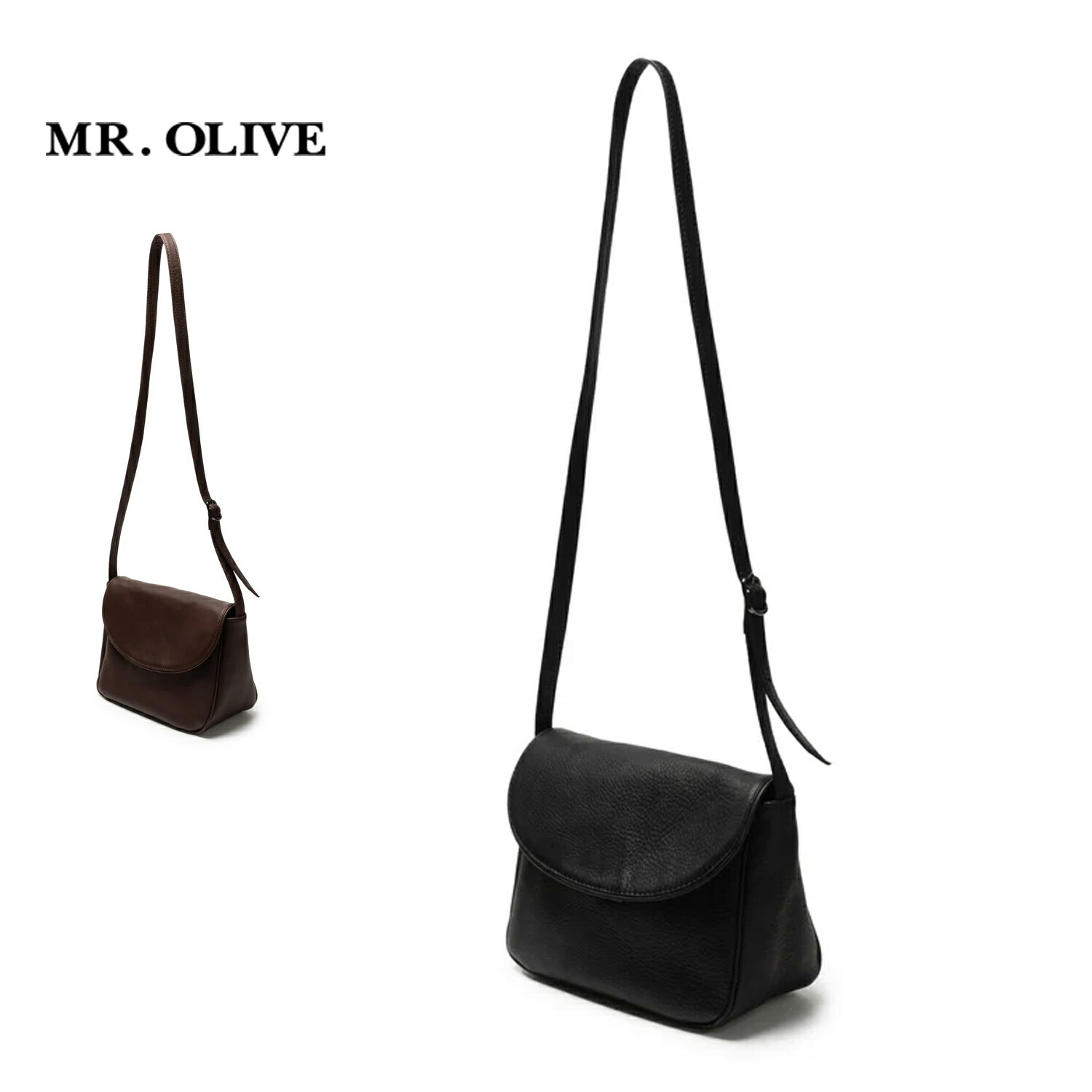 Rakuten - MR.OLIVE ミスターオリーブショルダーバッグIMPERMA-LEATHER