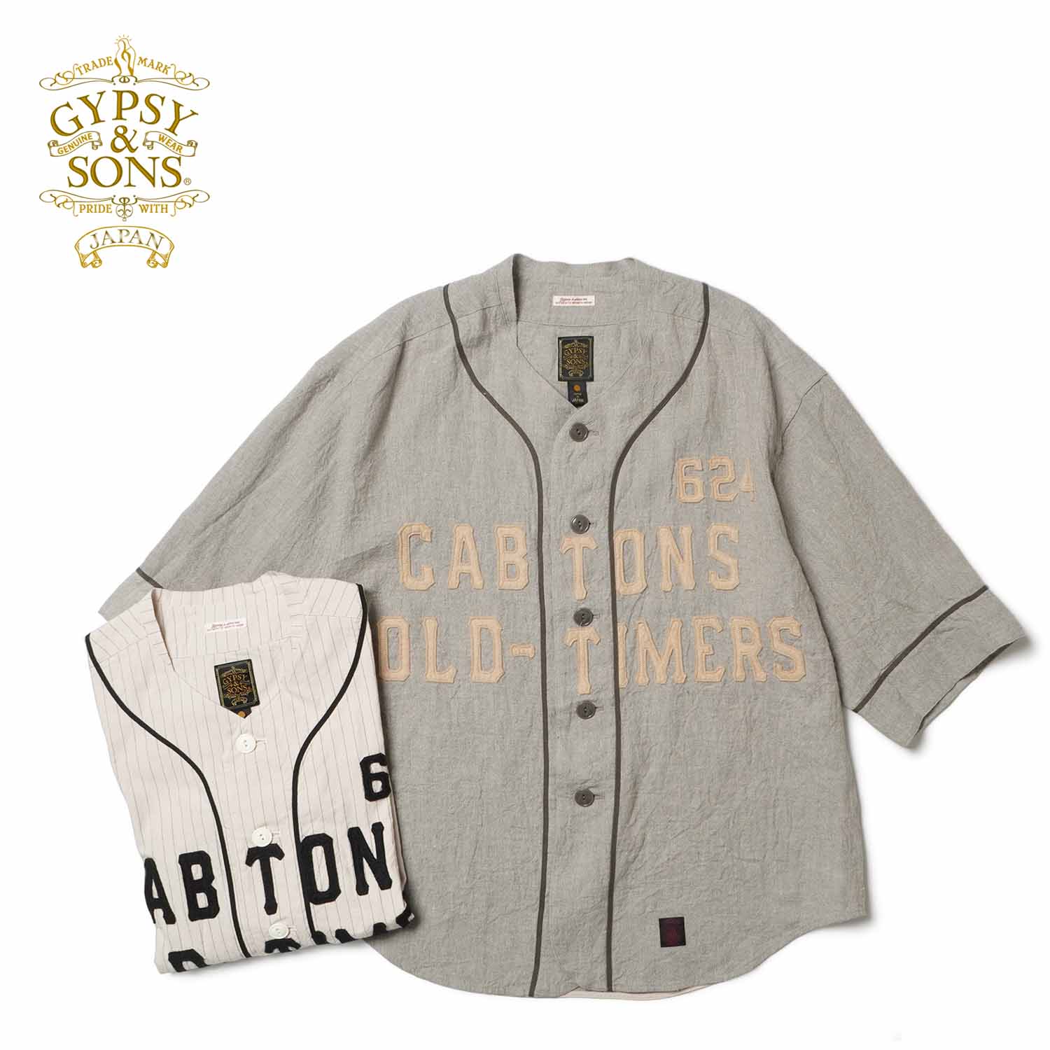 GYPSY&SONS ジプシー&サンズベースボールシャツ"O.T.BASE BALL SHIRTS"GS2549902