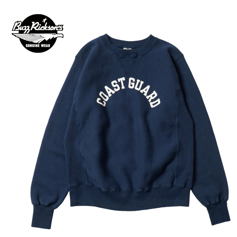 BUZZ RICKSON'S バズリクソンズ スウェット・トレーナーHORIZONTAL KNITTING SWEAT SHIRT “COAST GUARD..