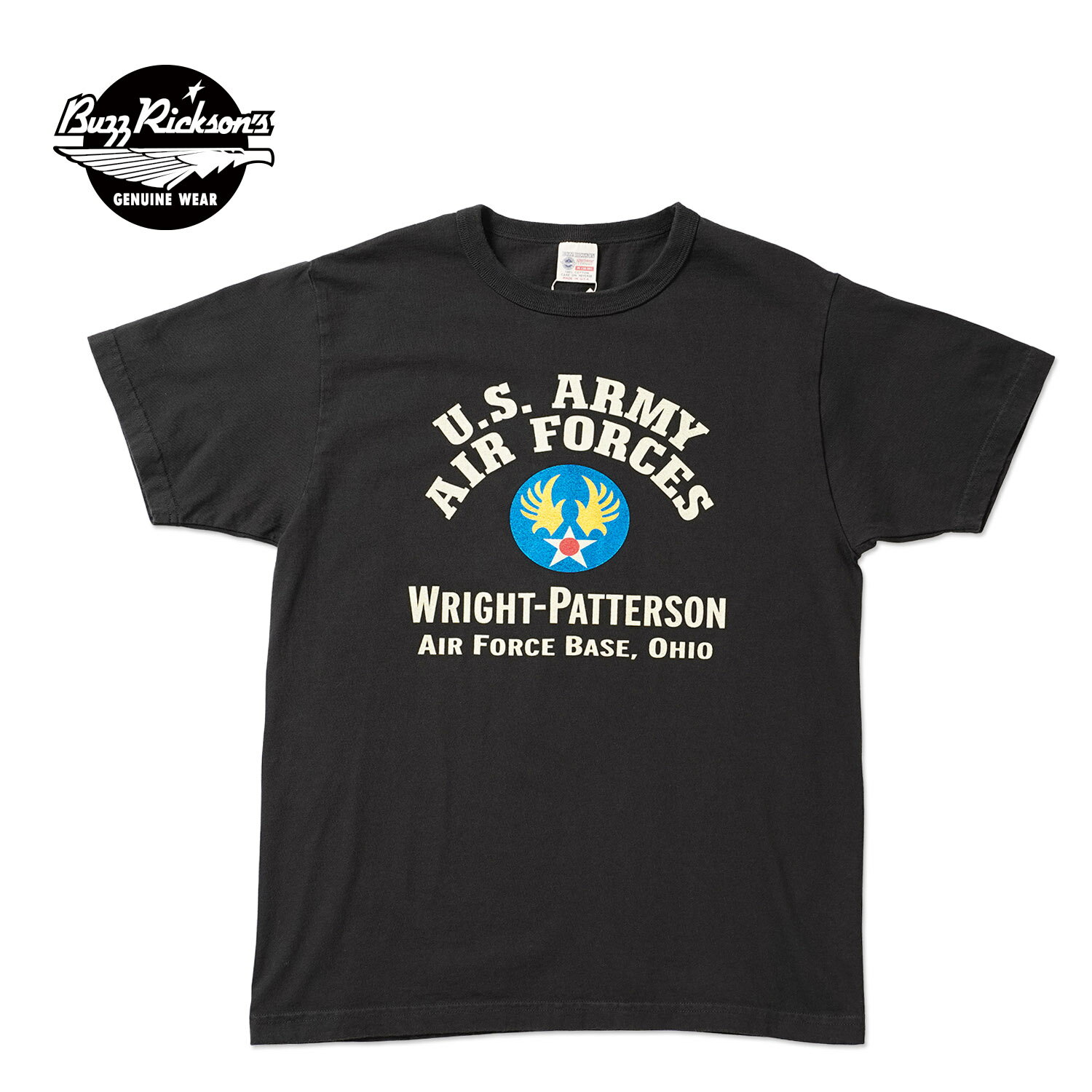 BUZZ RICKSON'S バズリクソンズ半袖Tシャツ S/S T-SHIRTS "U.S. ARMY AIR FORCES"BR79701