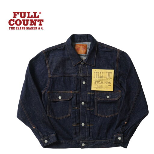 FULLCOUNT フルカウント デニム ジャケット“Type2 Denim Jacket (Super Smooth)”ONE WASH2102SSW FULLCOUNT フルカウント デニム ジャケット“Type2 Denim Jacket (Super Smooth)”ONE WASH2102SSW