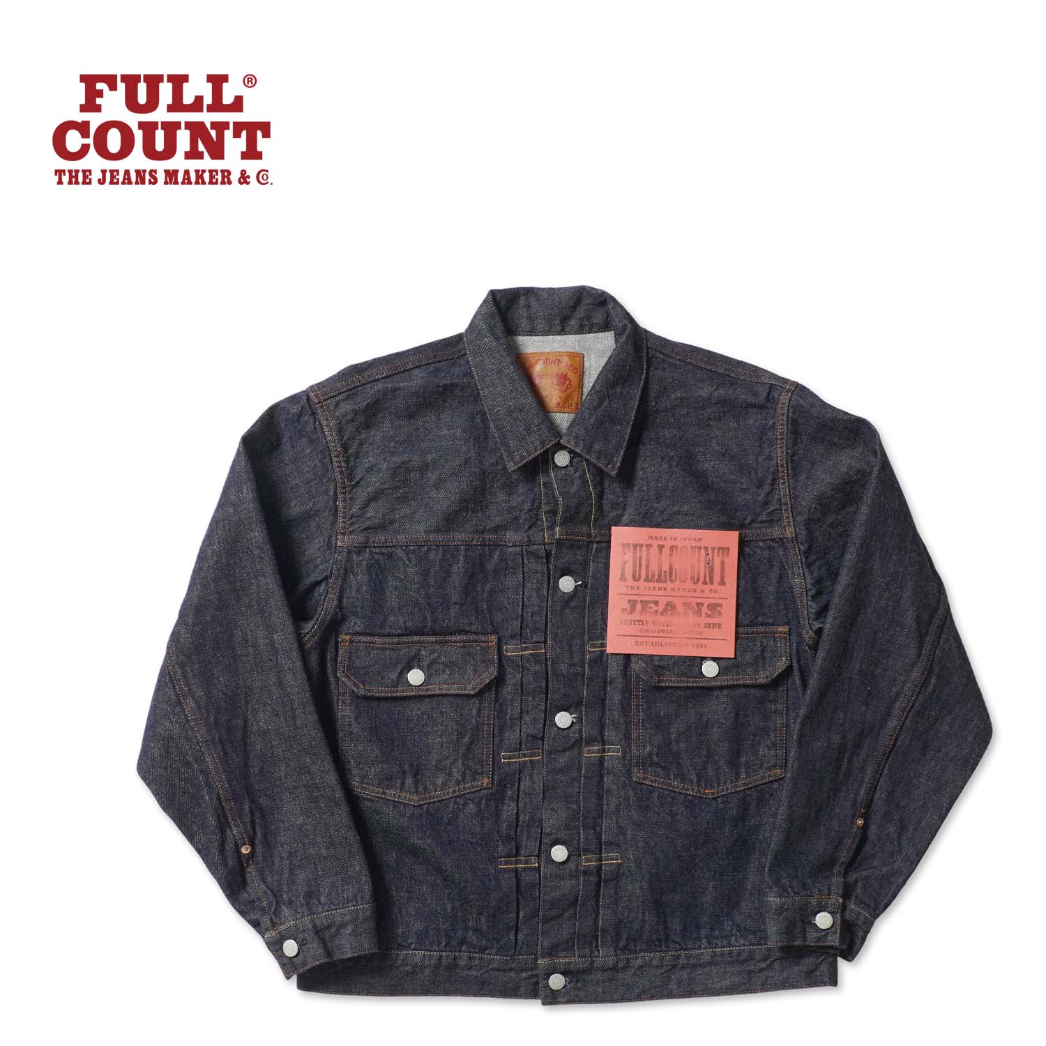 Rakuten - FULLCOUNT フルカウント デニム ジャケット“Type 2 Denim Jacket 13.7oz”2102W-20