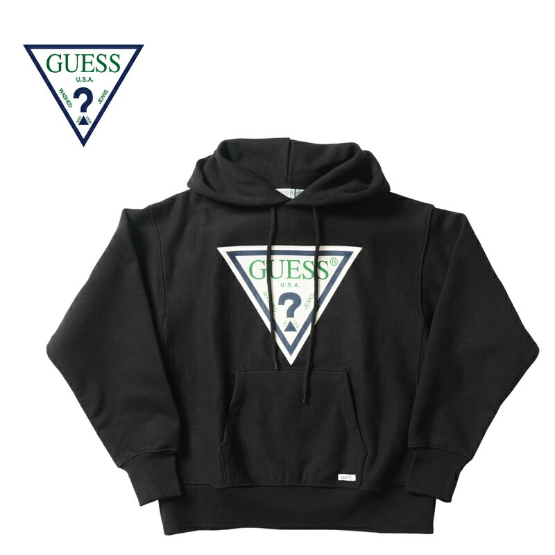 Rakuten - GUESS GREEN LABEL ゲス グリーンレーベル スウェット パーカー TRIANGLE LOGO HOODIE GRFW17-004