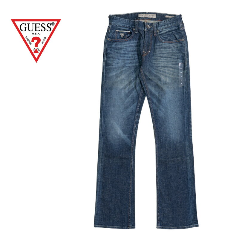 GUESS ゲス パンツ"REG BOOT DENIM PANTS"M42104D1B40
