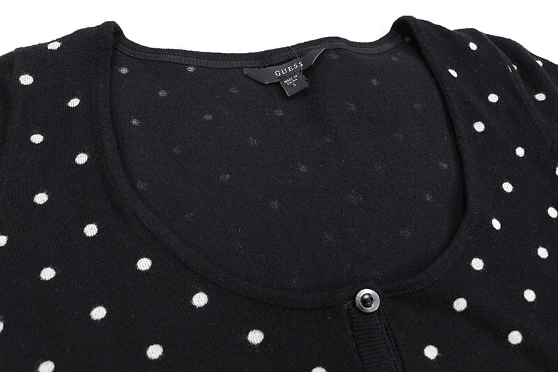 GUESS ゲス ウィメンズカーディガンL/S PRINT ICONIC CARDIGANW51R70Z1090