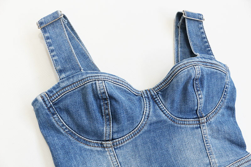 GUESS ゲス ウィメンズサロペット　スカート"GIA DENIM BODYCON DRESS"W91K00D3ED0