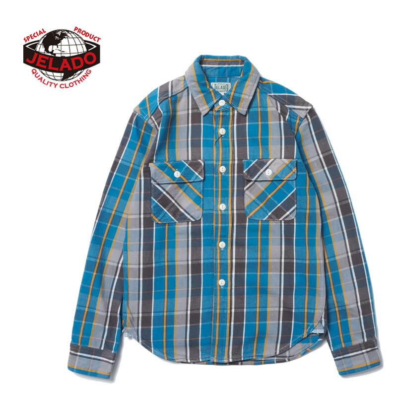 JELADO WF[h  Vc gFlannel Shirtsh JP42133