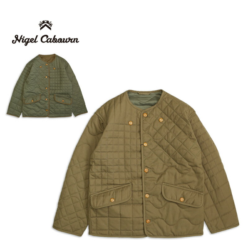 Nigel Cabourn ナイジェルケーボン ジャケット”LINER JACKET JACQUARD QUILT 80450030001