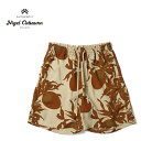Nigel Cabourn ナイジェルケーボンショートパンツ アロハショーツ"UTILITY SHORT BIHAR MANGO"80480051009